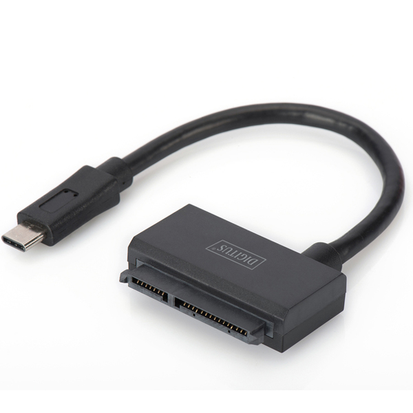 DIGITUS USB 3.1 TYPE-C SATA 3 ADAPTER CABLE FOR 2.5" SSDS/HDDS