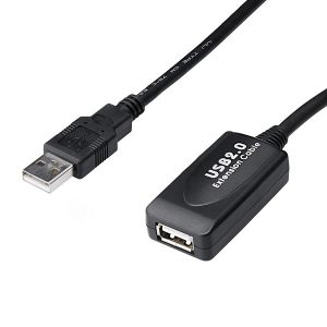 DIGITUS CABO EXTENSAO ACTIVA USB 2.0 PRETO – 15MT