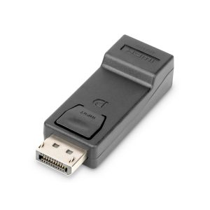 DIGITUS ADAPTER DP – HDMI TYPE A M/F W/INTERLOCK DP 1.1A FULL HD PRETO