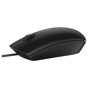 DELL MOUSE OPTICAL MS116  BLACK