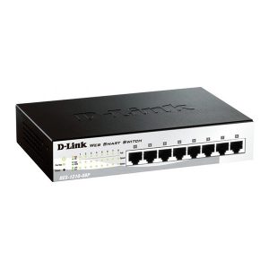 D-LINK SWITCH 8×100 MAX POE 7.5″ RACK