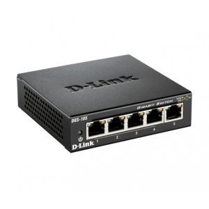 D-LINK SWITCH 5×10/100/1000(HALF/FULL DUPLEX)METAL-HOUSING