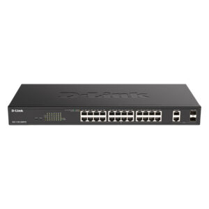 D-LINK 26-PORT POE+ GIGABIT SMART MANAGED SWITCH (370W)