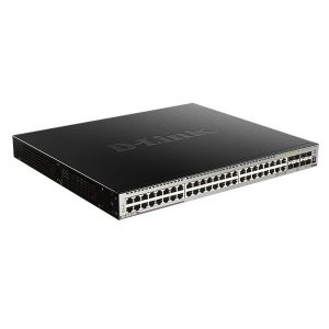 D-LINK SWITCH L3 MANAGED STACKABLE 48×1000 + COMBO 4xSFP 4x10G SFP+ ST IMG