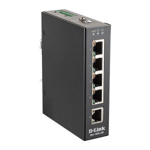 D-LINK SWITCH INDUSTRIAL 5 PORT UNMANAGED WITH 5×10/100 BASET(X) PORTS