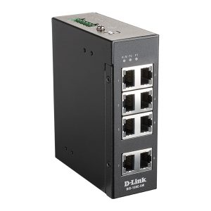 D-LINK SWITCH INDUSTRIAL 8 PORT UNMANAGED SWITCH WITH 8 X 10/100 BASET(X) PORTS