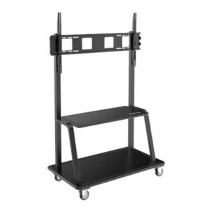 EATON TRIPP LITE HEAVY-DUTY ROLLING TV CART 60″-105″ FLAT SCREENS