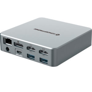 CONCEPTRONIC DOCK USB-C 2xHDMI 1xDP 4xUSB-C 1xRJ45 CR 3.5 P ADAPT 120W