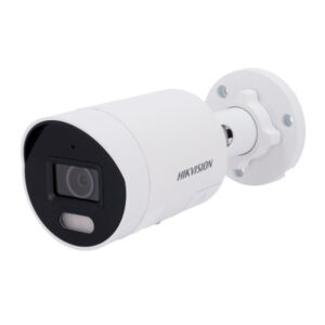 HIKVISION CAM 4 MP COLORVU STROBE LIGHT AND AUDIBLE WARNING FIXED MINI BULLET