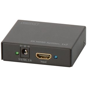 DIGITUS HDMI SPLITTER 4K 2 PORT (1 IN x 2 OUT)