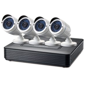 LEVELONE KIT VIDEOVIGILANCIA CCTV 4 CANAIS (INCL. CABOS E 4 CAMERAS)