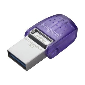 KINGSTON PEN 128GB DATATRAVELER MICRODUO 3C 200MB/S DUAL USB-A + USB-C#PROMO#