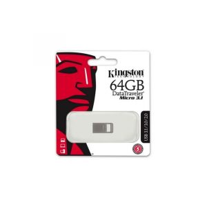 KINGSTON PEN 64GB DATATRAVELER MICRO 200MB/S METAL USB 3.2 GEN 1