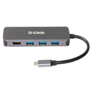 D-LINK 5-IN-1 USB-C HUB WITH HDMI/POWER DELIVERY