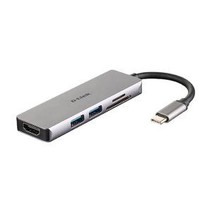 D-LINK HUB USB-C 5 EN 1 COM HDMI