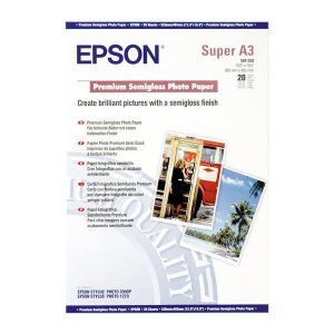 EPSON PAPEL PHOTO SEMI-BRI PREMIUM A3+ 20FL