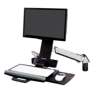 ERGOTRON STYLEVIEW SIT-STAND COMBO ARM KEYBOARD & MONITOR MOUNT