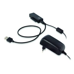EWENT CAIXA DISCO USB 3.1 GEN 1 TO SATA 6G ADAPTER 2.5″/3.5″ C/POWER ADAPTER