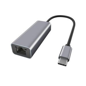 EWENT ADAPTADOR USB-C PARA RJ45 GIGABIT ALUMINIO