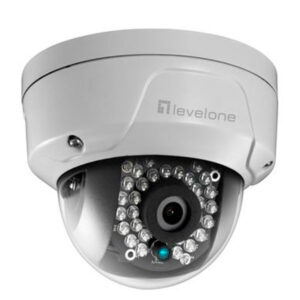 LEVELONE GEMINI FIXED DOME IP NETWORK CAMERA 2MP H.265 VALDALPROOF IN/OUTDOO
