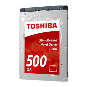 TOSHIBA HDD 2.5″ 500GB L200 5400RPM 8MB BUFFER SATA3 – REFURBISHED – BULK