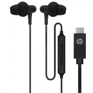 HP EARPHONES DHH-1126 BLACK USB-C #PROMO HP#