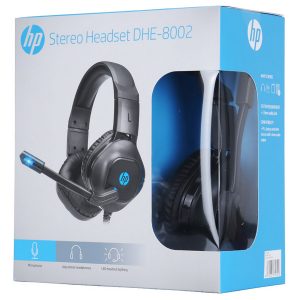 HP HEADSET GAMING DHE-8002 STEREO RGB JACKS 3.5/ USB #PROMO HP GAMING#