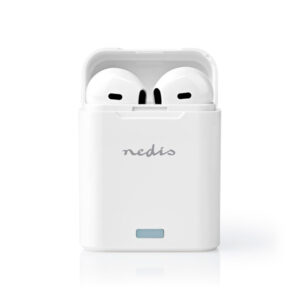 NEDIS IN-EAR PHONES BLUETOOTH PRESS CONTROL 2.5 H PLAY TIME WHITE