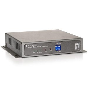 LEVELONE HDMI OVER IP PoE RECEIVER(AUDIO & VIDEO EXTENDER)