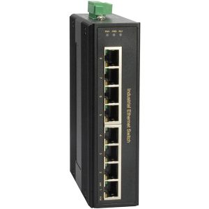 LEVELONE SWITCH 8 PORT GIGABIT POE INDUSTRIAL 8 POE OUTPUTS 802.3AT POE+ 200W