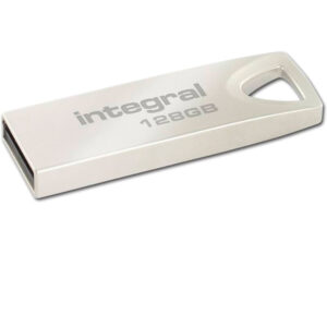 INTEGRAL PEN 128GB USB2.0 DRIVE ARC METAL USB TYPE-A 2.0 PRATEADO