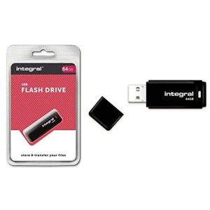 INTEGRAL PEN 64GB USB TYPE-A 2.0 PRETO