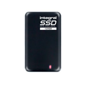 INTEGRAL SSD 120GB USB 3.0 PORTABLE EXTERNAL PRETO