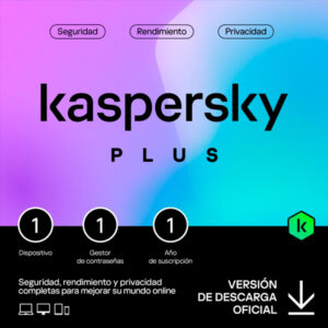 KASPERSKY PLUS EDITION 1 DEVICE 1 YR BASE ESD