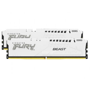 KINGSTON MEM 32GB 6000MT/s DDR5 CL36 DIMM (KIT2) FURY BEAST WHITE EXPO