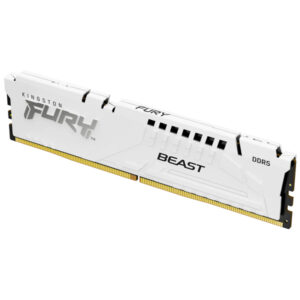 KINGSTON MEM 32GB 6000MT/S DDR5 CL36 DIMM FURY BEAST WHITE RGB EXPO