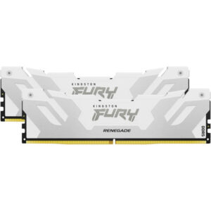 KINGSTON MEM 32GB 6400MT/S DDR5 CL32 DIMM (KIT 2) FURY RENEGADE WHITE XMP