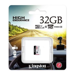 KINGSTON SD CARD 32GB MICRO SDXC ENDURANCE 95R/30W C10 A1 UHS-I CARD ONLY