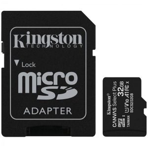 KINGSTON SD 32GB MICRO SDHC 100R A1 C10 CARD C/ADAPT#ULTIMAS UNITS#