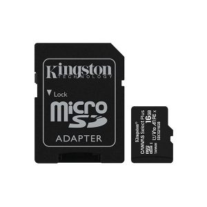 KINGSTON SD CARD 64GB MICRO SDXC 100R A1 C10 CARD C/ADAPT