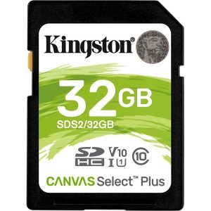KINGSTON SD 32GB CANVAS SDHC 100R C10 UHS-I U1 V10