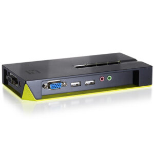 LEVELONE KVM 4xPORTAS USB COM AUDIO (INCLUI CABOS)
