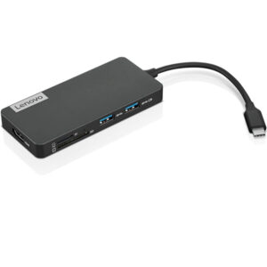 LENOVO USB-C TRAVEL HUB 7-IN-1 HDMI+SD/TF READER+3xUSB+USB-C Pass-through