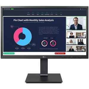 LG MONITOR IPS 24″ (23.8) FHD HDMI DP USB-C WEBCAM COLUNAS HAS PIVOT 24BP750C