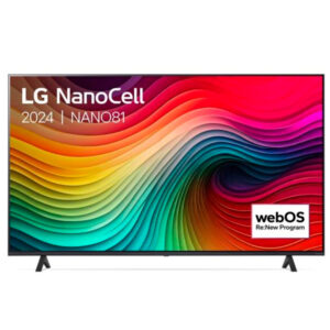 LG LED TV 43″ 4K NANOCELL A8 HDR10 PRO SMART TV WEBOS 24 43NANO81T6A