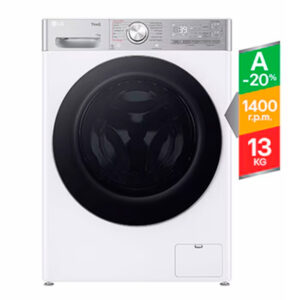 LG MAQUINA LAVAR ROUPA EZDISPENSE 13KG 1400RPM BRANCA F4WR9513A2W