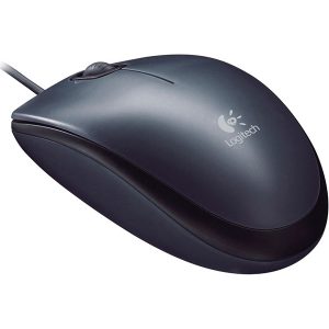 LOGITECH MOUSE M90 DESKTOP OPTICO USB BLACK