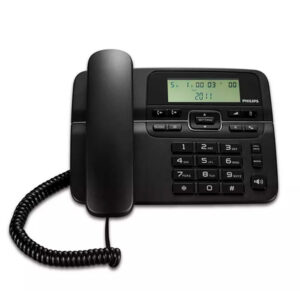 PHILIPS TELEFONE COM FIO PRETO 3.6″ M20B/00
