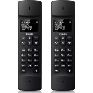 PHILIPS TELEFONE SEM FIOS VERMELHO 1.6″ PACK 2 M4502R/34