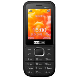 MAXCOM PHONE 2G DUAL SIM 2.4″ BATERIA 800mAh CAMERA BLACK MM142